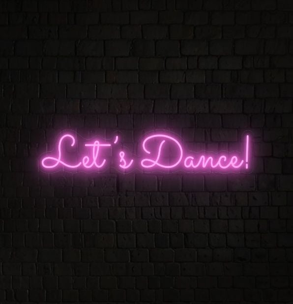 Let's Dance LED Neon Sign