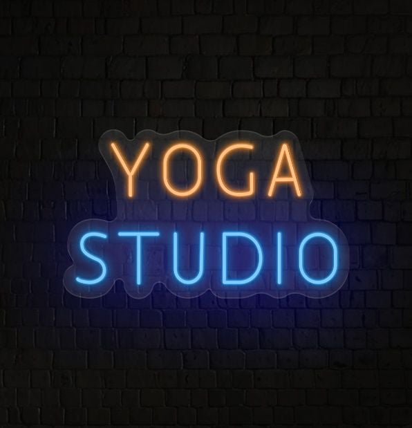 Yoga Studio Neon Sign