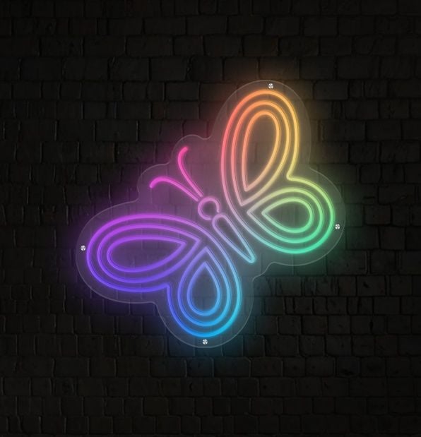 Butterfly Flow-Mo Sign