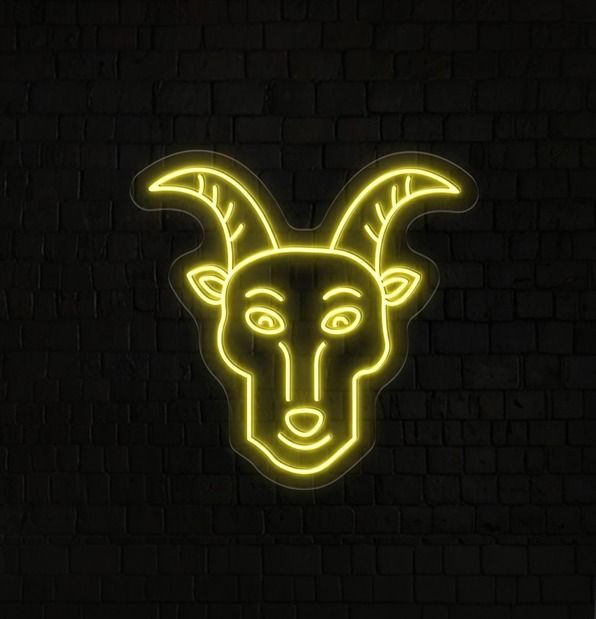 Capricorn Neon Sign