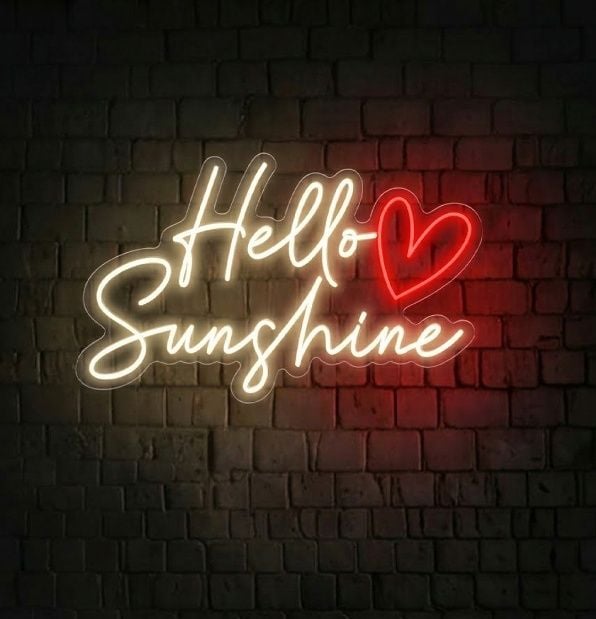 Hello Sunshine Neon Sign