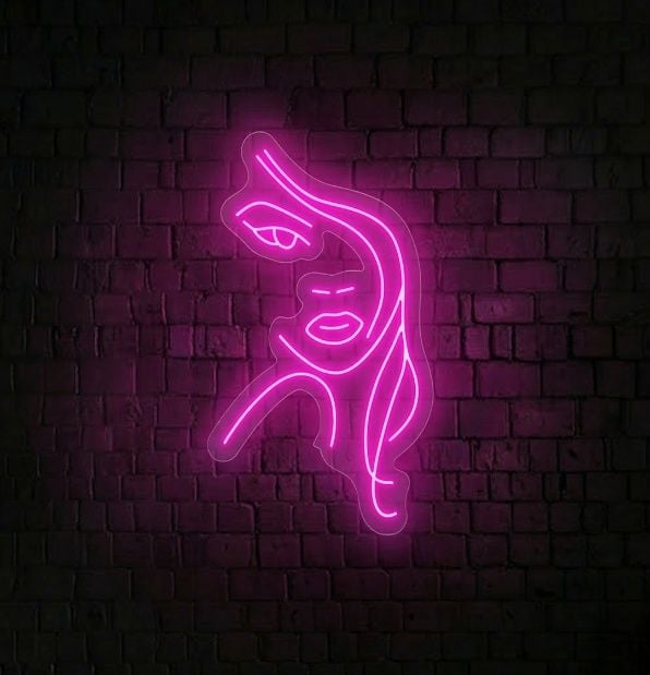 Lady Beauty Salon LED Neon Sign