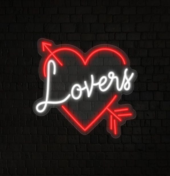 Lovers LED Neon Sign