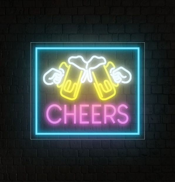 Cheers Neon Sign