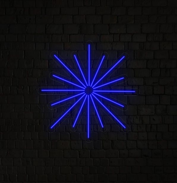 Christmas Star Neon Sign