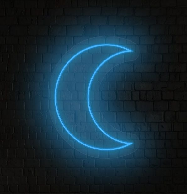 Moon LED Neon Sign