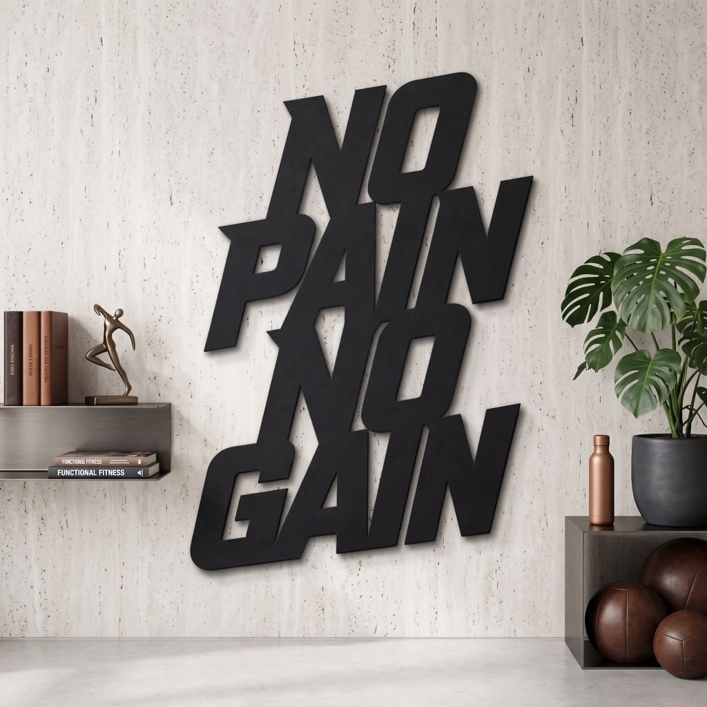 Gym Metal Signs