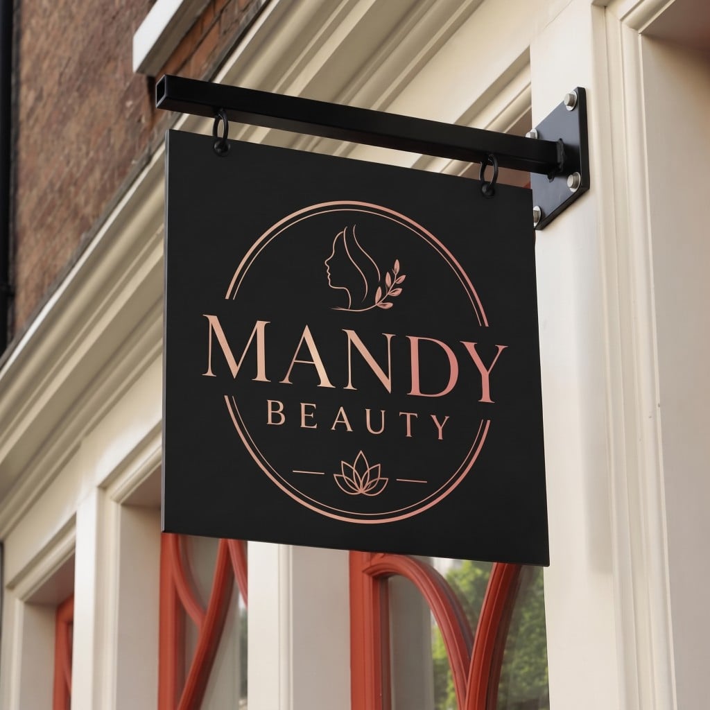 Salon Metal Sign