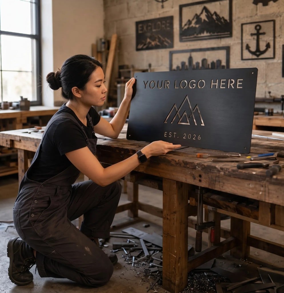 We Produce Your Metal Sign