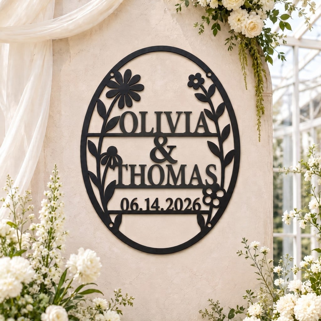 Wedding Metal Signs