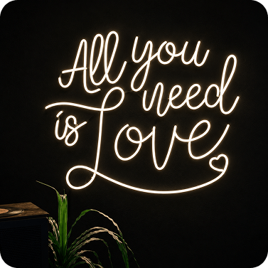 Text Neon Sign Mockups Text Neon Sign Mockups